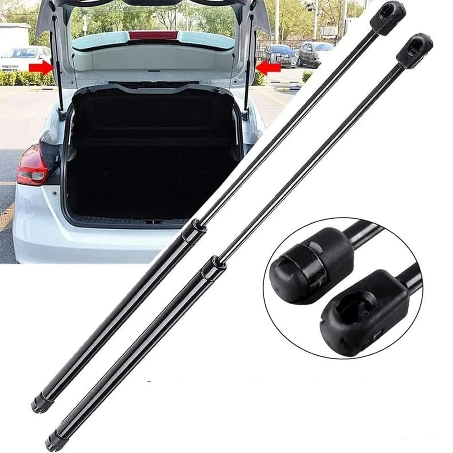 Rear Trunk Lid Hatch Shock Struts (Pair) - Exterior & Body for Large SUVs
