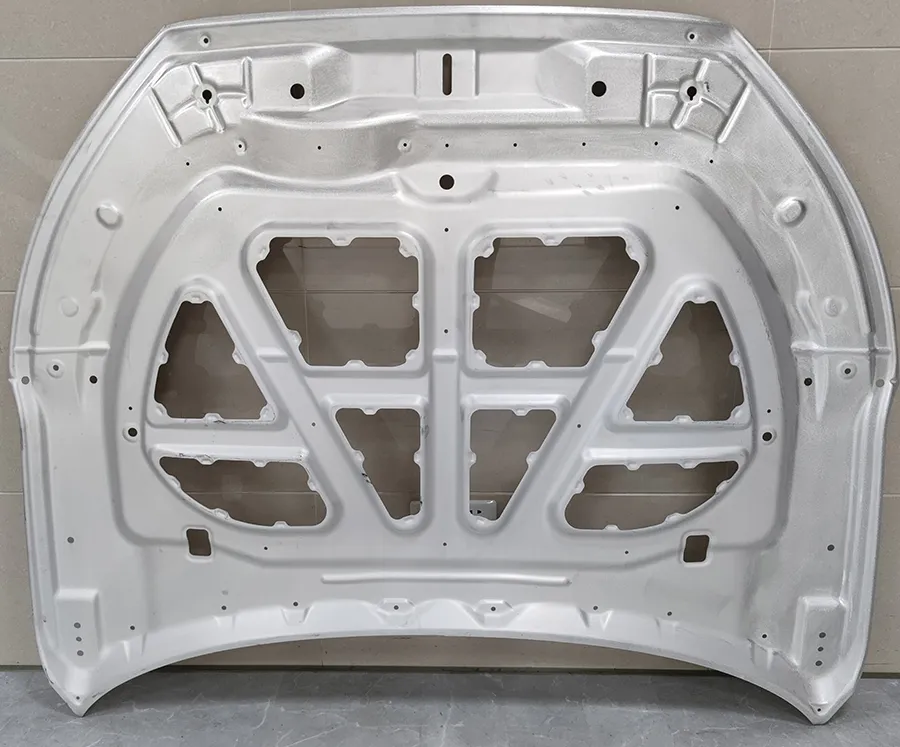 Replacement Aluminum Hood Panel Shell (Unpainted) - view 6
