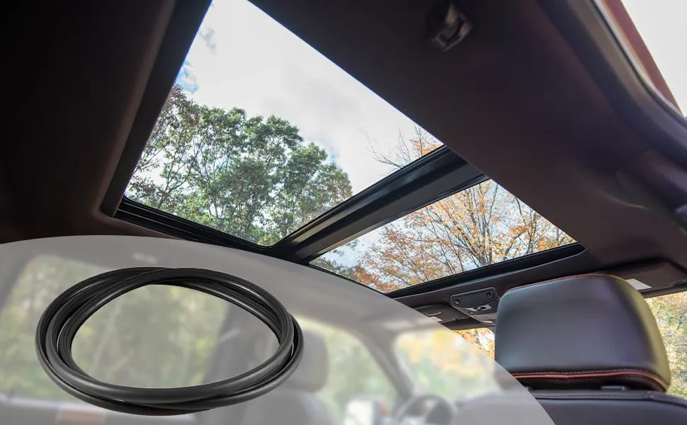 Replacement Sunroof Glass Assembly Panel - Exterior & Body for Compact Sedans