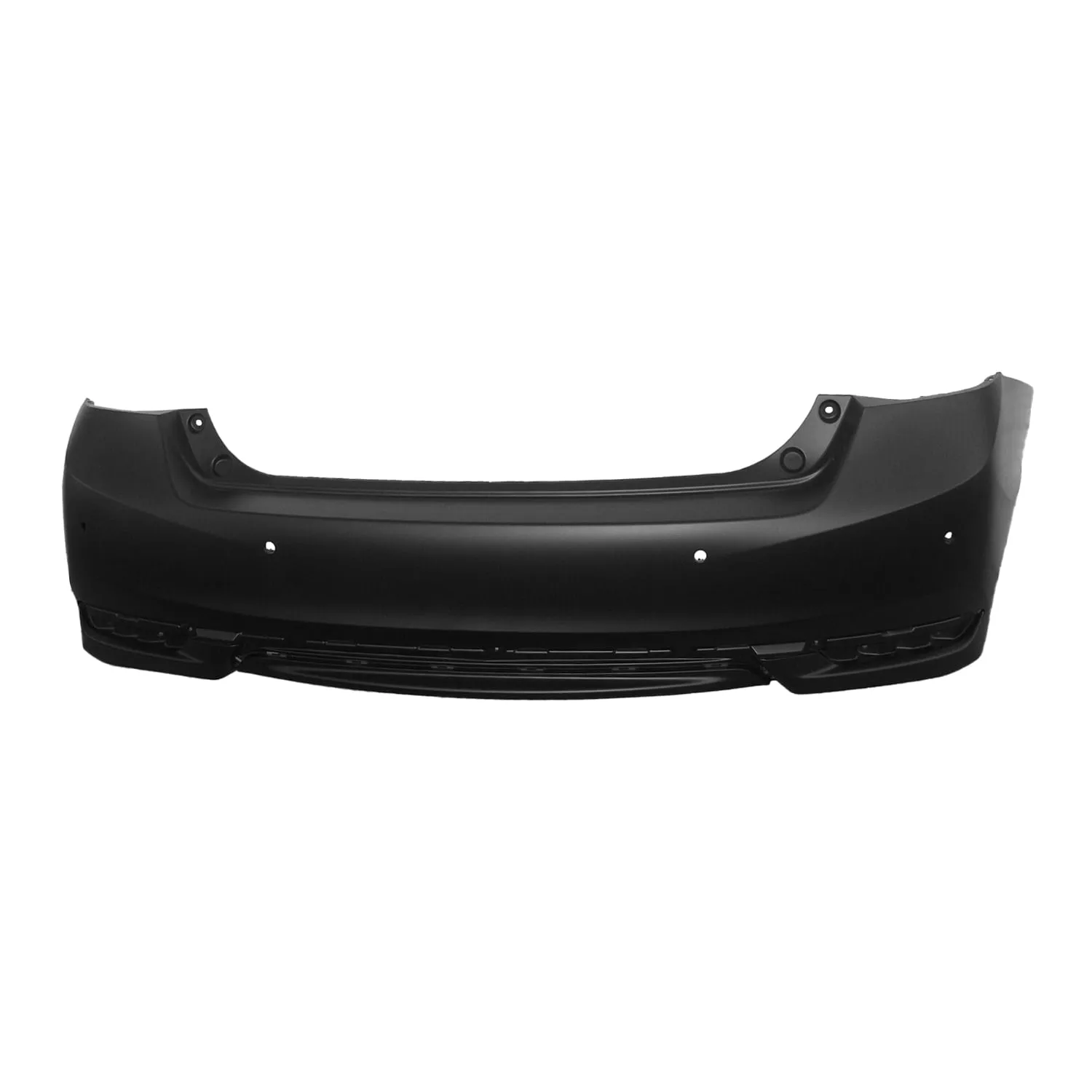 Replacement Unpainted Rear Bumper Cover - view 2