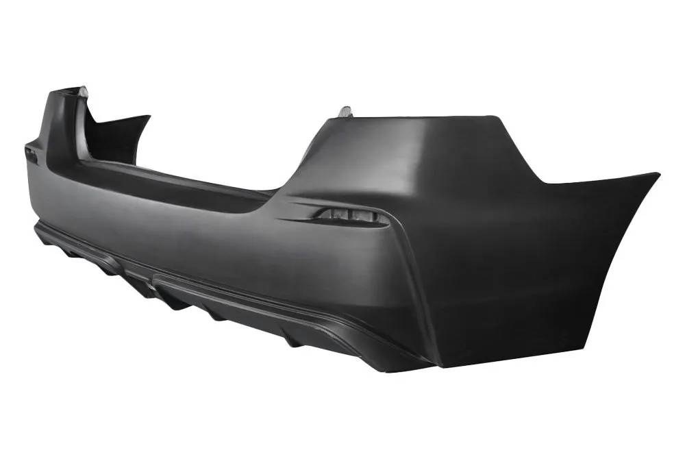 Replacement Unpainted Rear Bumper Cover - view 6