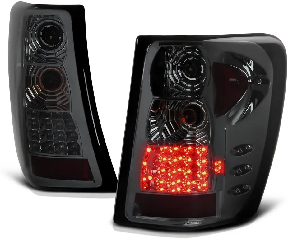 Smoked Euro-Style Tail Light Housing (Left) - Lighting for Sports Compacts