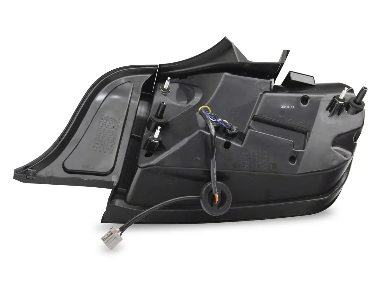 Smoked Euro-Style Tail Light Housing (Right) - Lighting for Sports Compacts