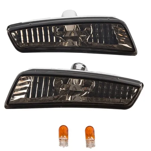Smoked Lens LED Front Bumper Headlights (Pair) - view 2