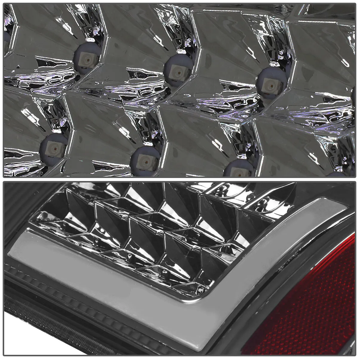 Smoked Lens Rear LED Tail Light Assembly (Right) - view 2