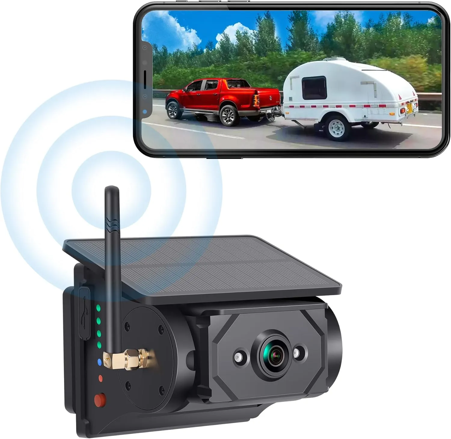 Solar-Powered Wireless Backup Camera Kit - view 4