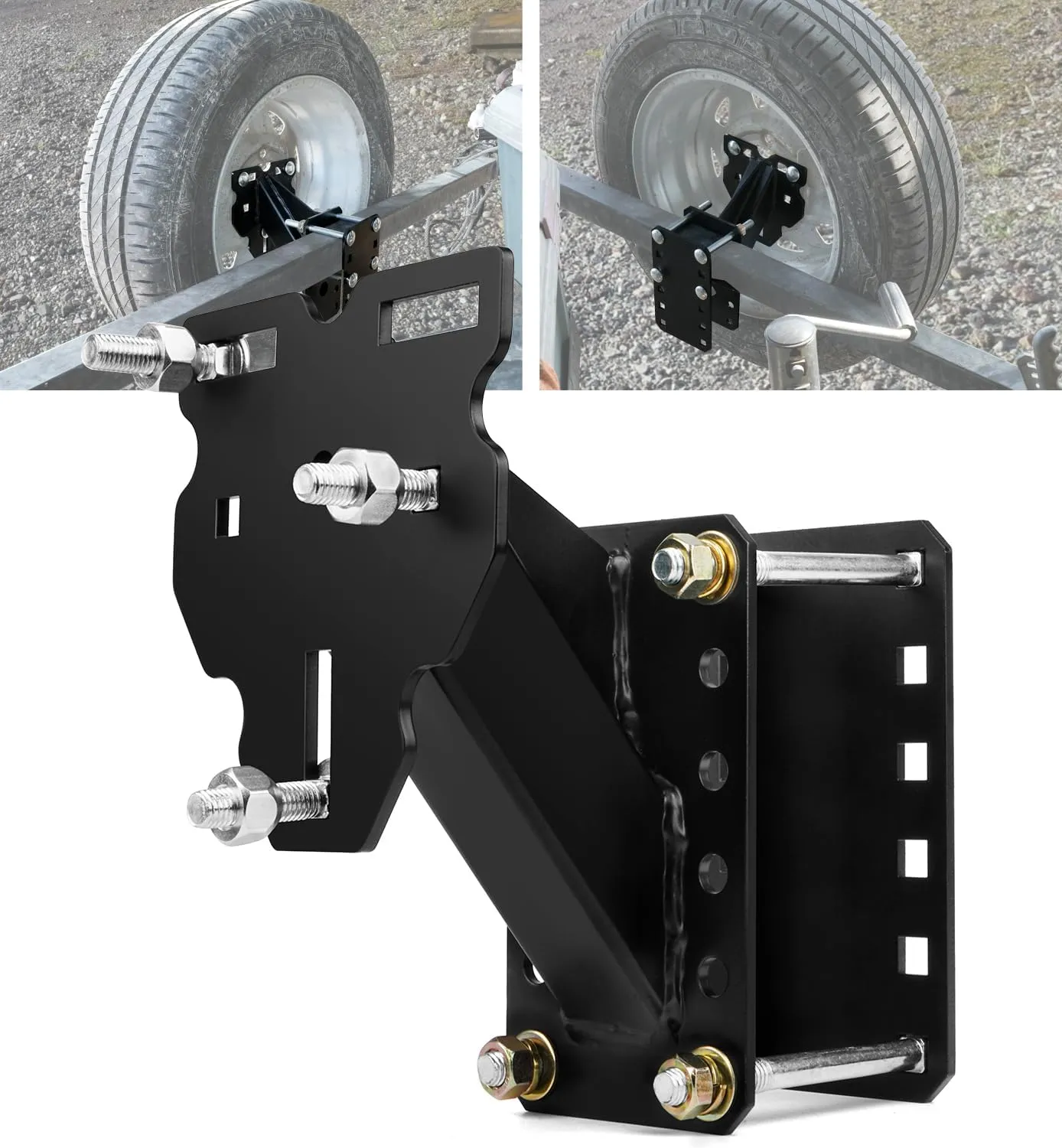 Spare Tire Carrier Bracket for Trailer Tongue - view 2