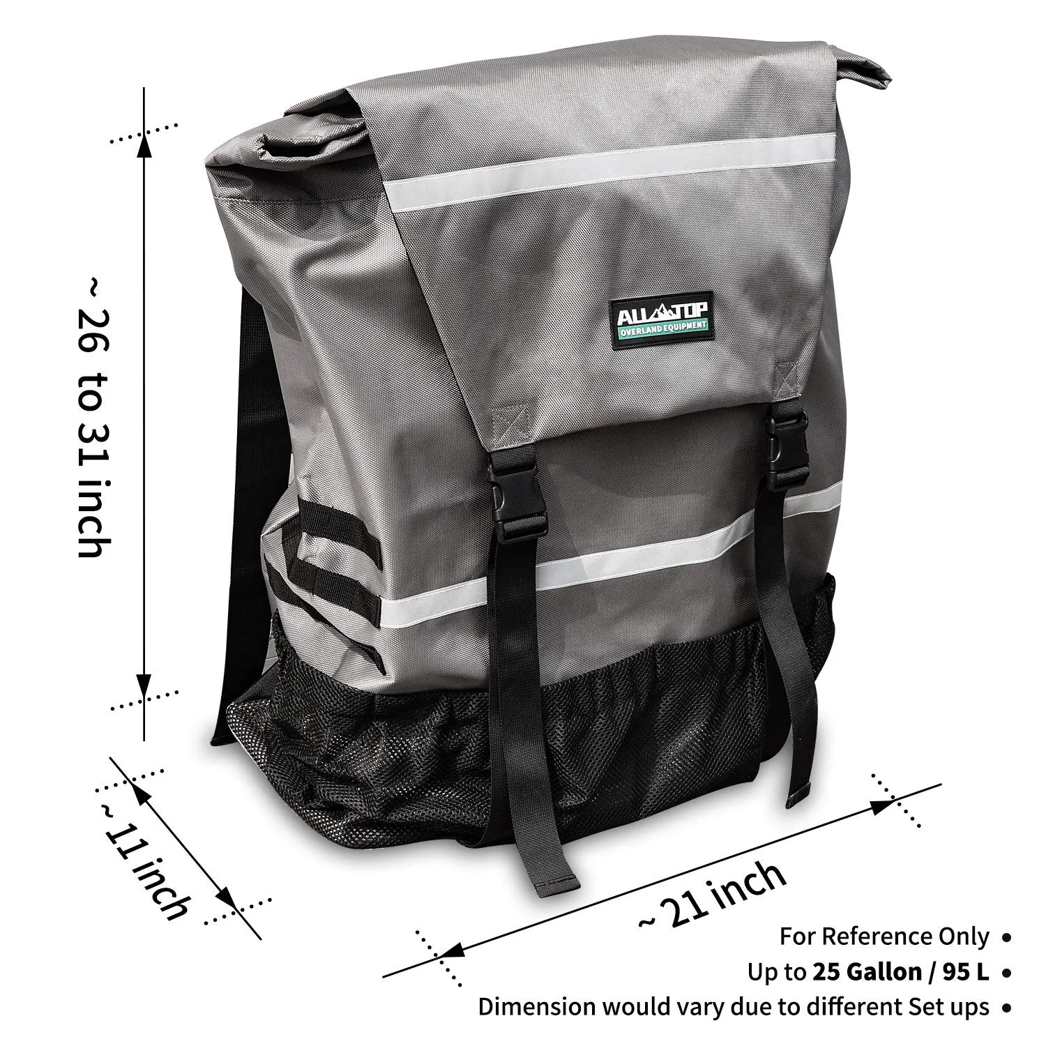 Spare Tire Mount Trash/Cargo Utility Bag - view 4