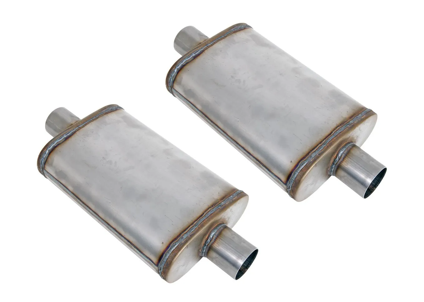 Stainless Steel High-Flow Muffler Assembly - view 2