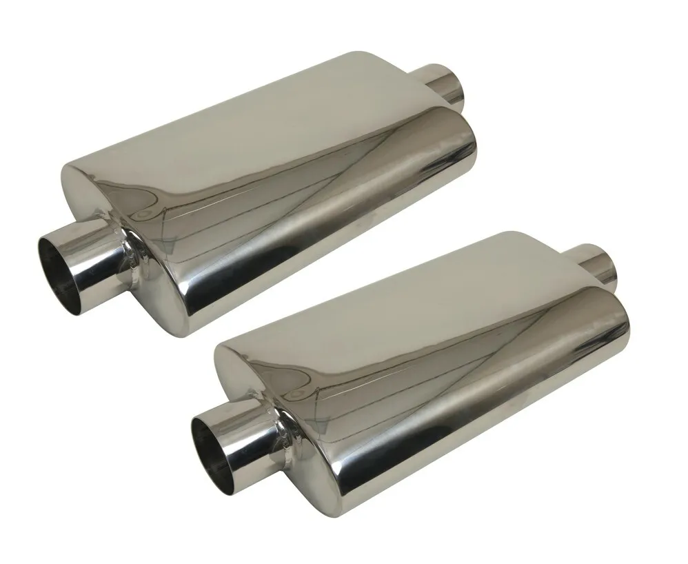 Stainless Steel High-Flow Muffler Assembly - view 3