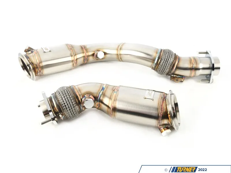 Stainless Steel Turbo Downpipes with High-Flow Cats - Exhaust & Fuel Systems for Euro Turbo Cars