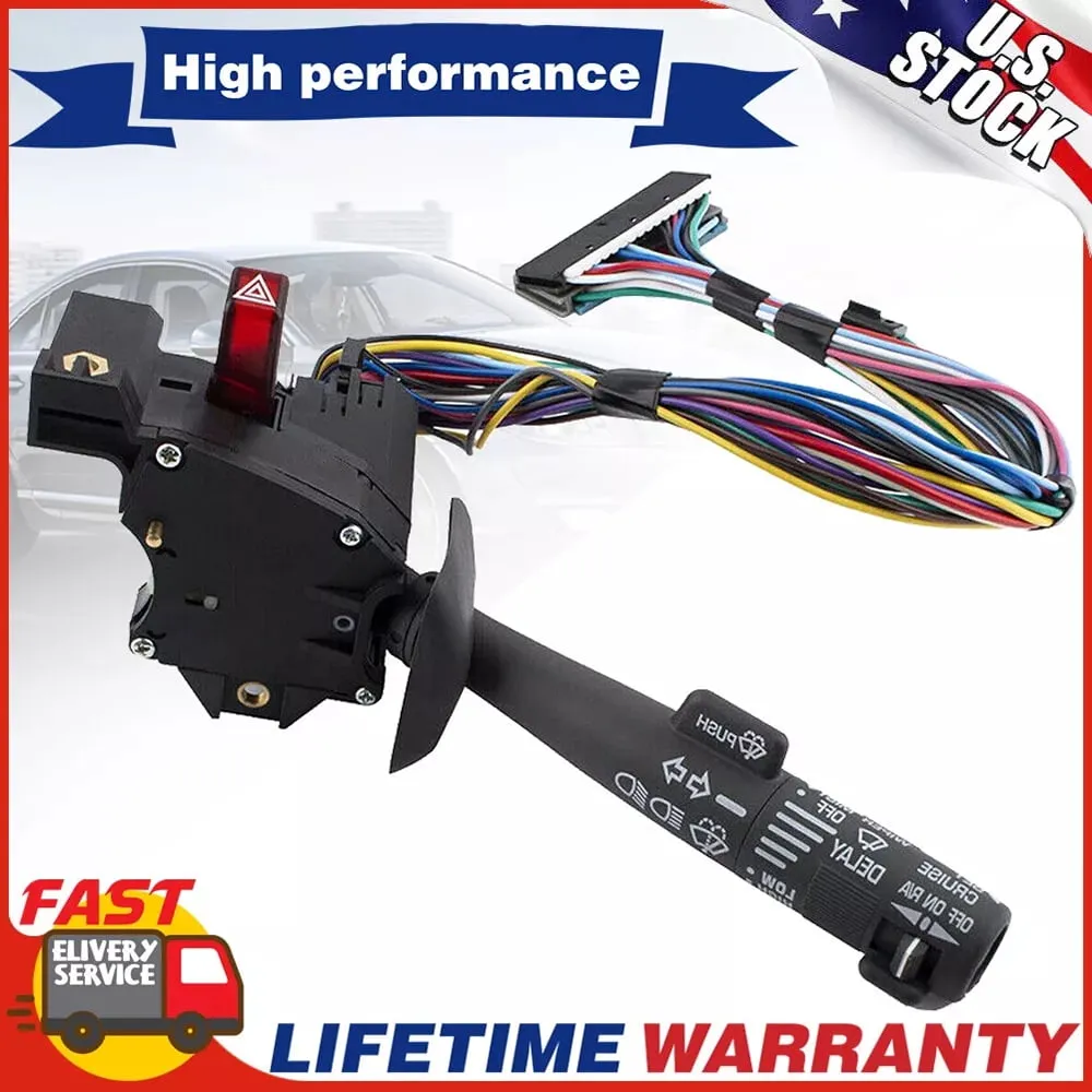 Turn Signal Wiper Combination Switch Lever - Electrical for Fleet Vans