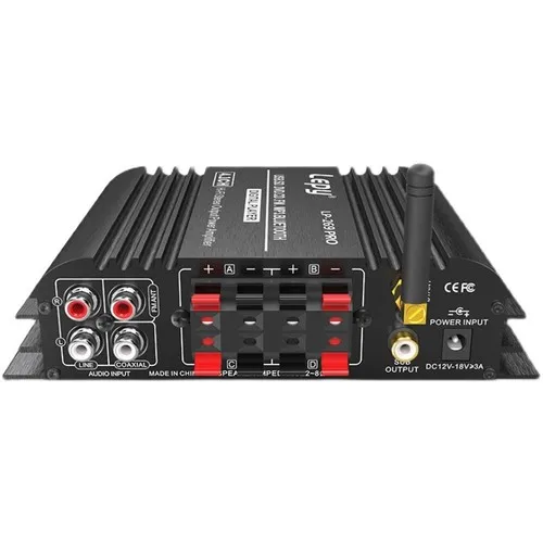 Under-Dash Bluetooth Audio Amplifier (4-Channel) - Electronics for Classic Vehicle Restos