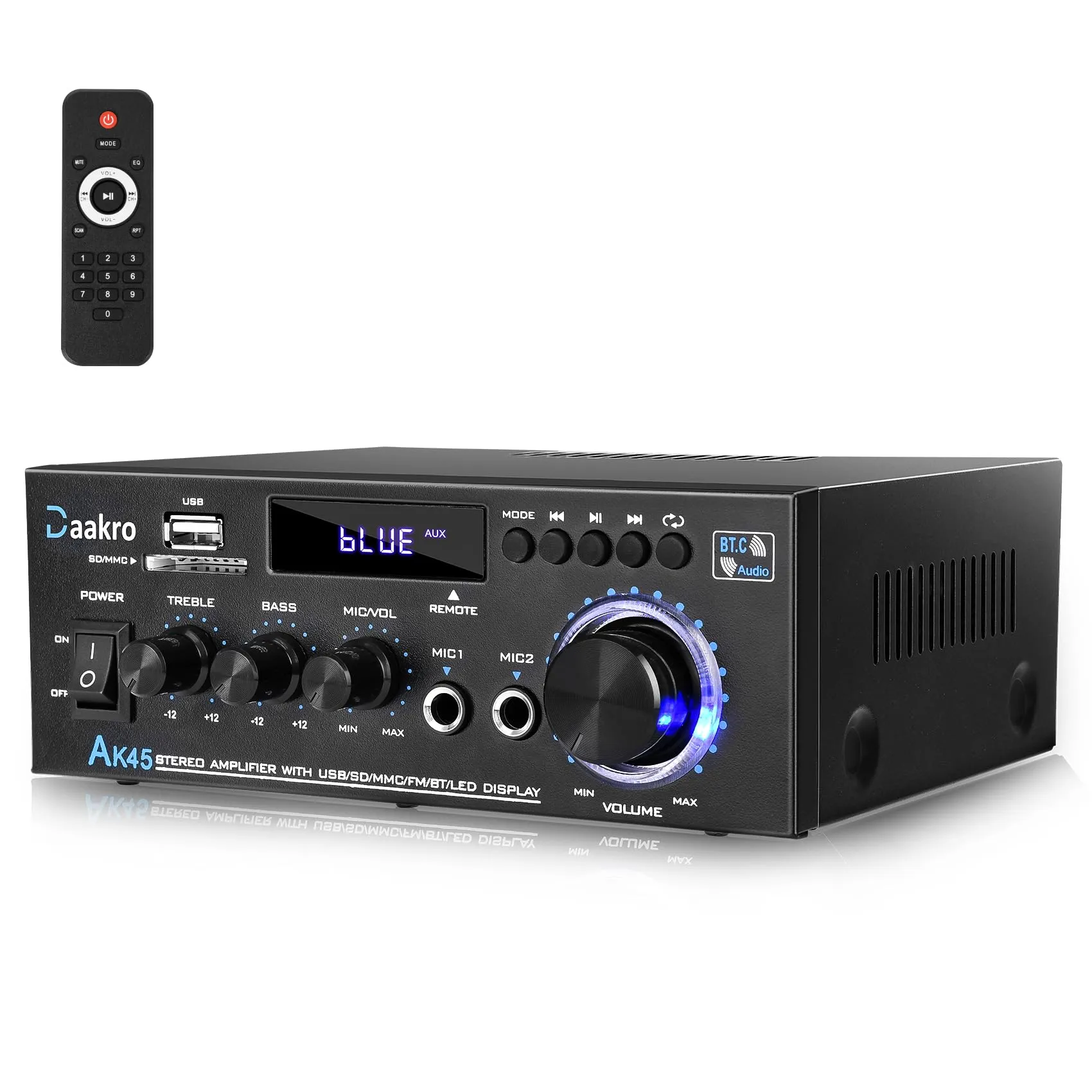 Under-Dash Bluetooth Audio Amplifier (4-Channel) - view 4