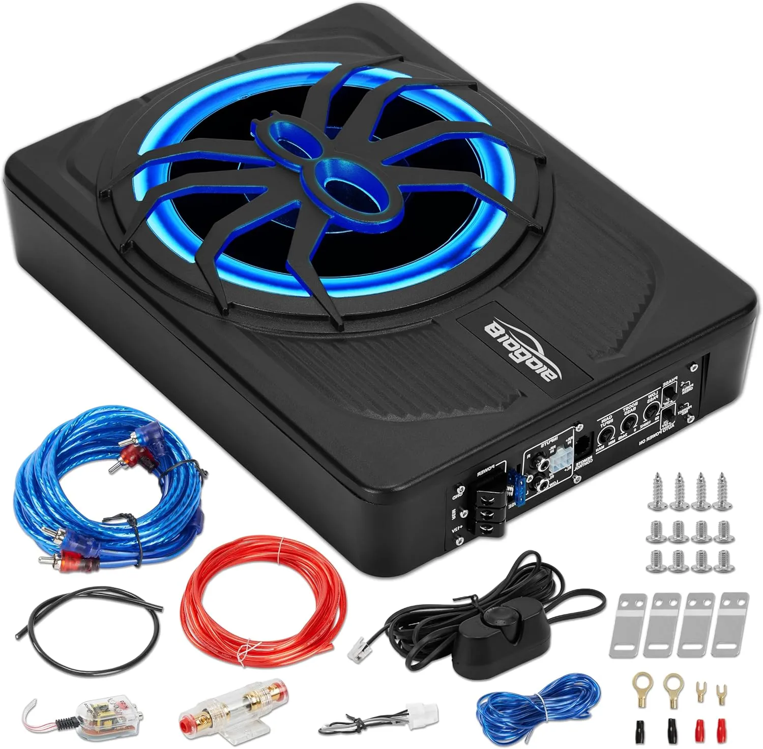 Under-Seat Compact Powered Audio Subwoofer - view 2