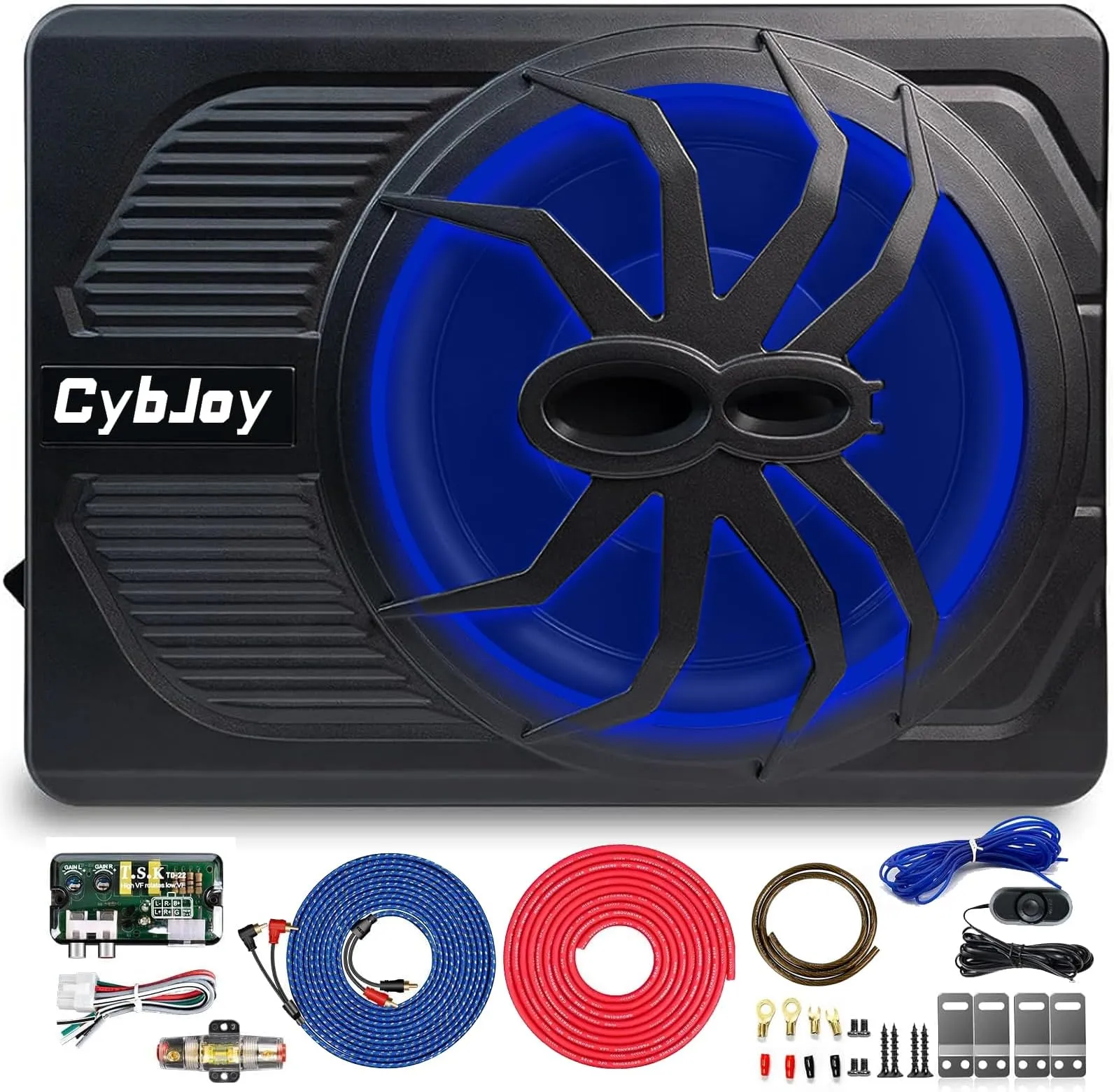 Under-Seat Compact Powered Audio Subwoofer - view 4