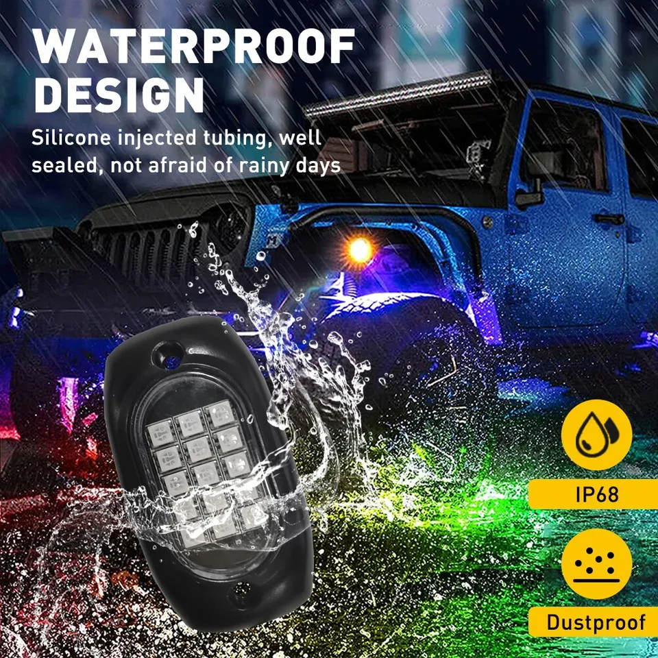 Underbody RGB Rock Light Kit (8 Pods) - view 3