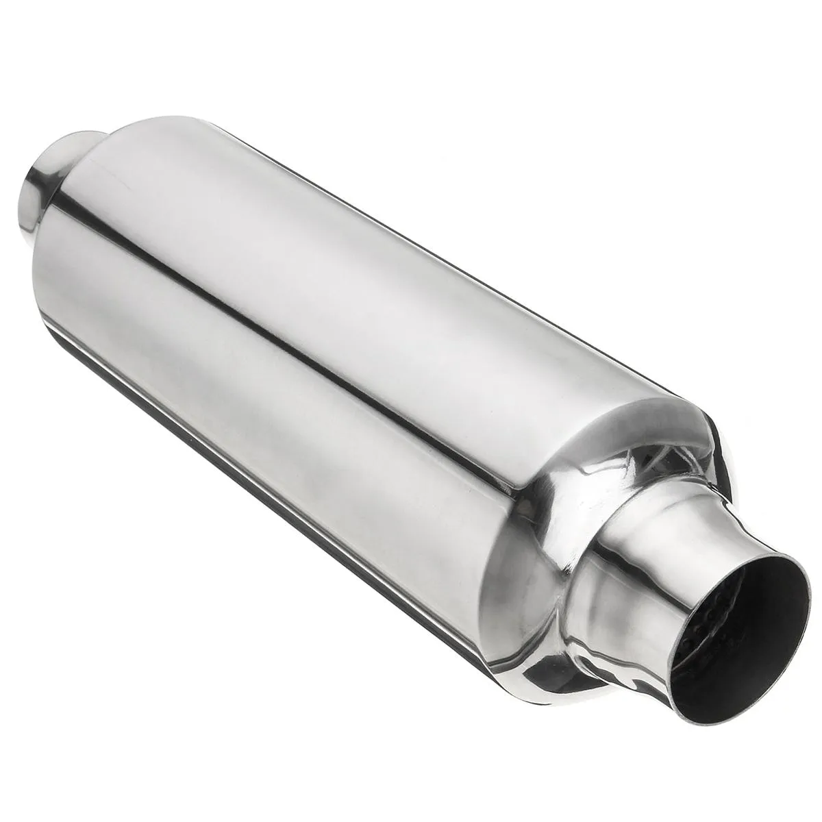 Universal Stainless Steel Resonator Exhaust Pipe - view 4