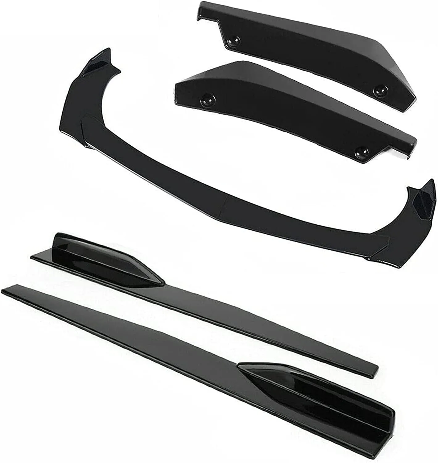Unpainted Replacement Front Bumper Lip Spoiler - view 3