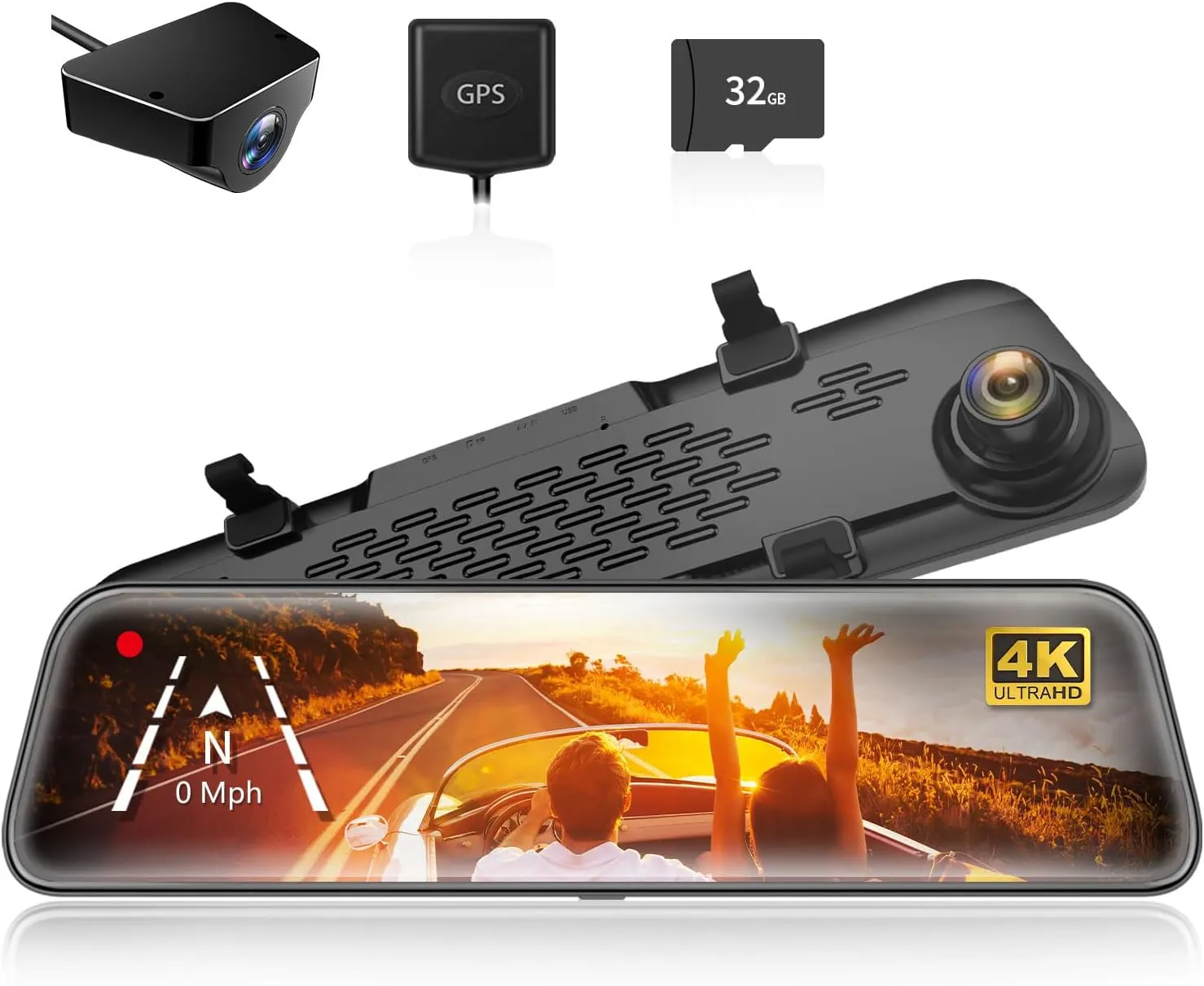 Waterproof Smart Rearview Mirror System Fleet Pack - view 3