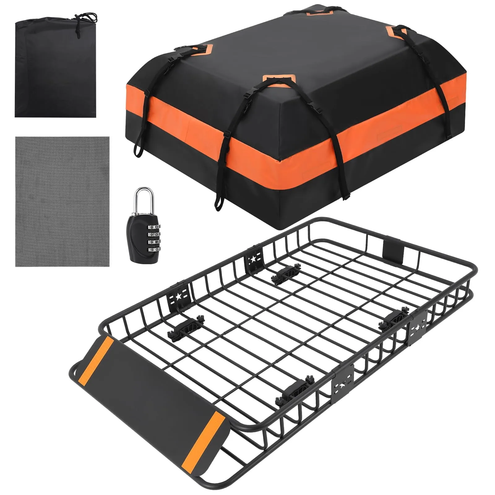Weatherproof Roof Cargo Carrier Basket Bag - view 2