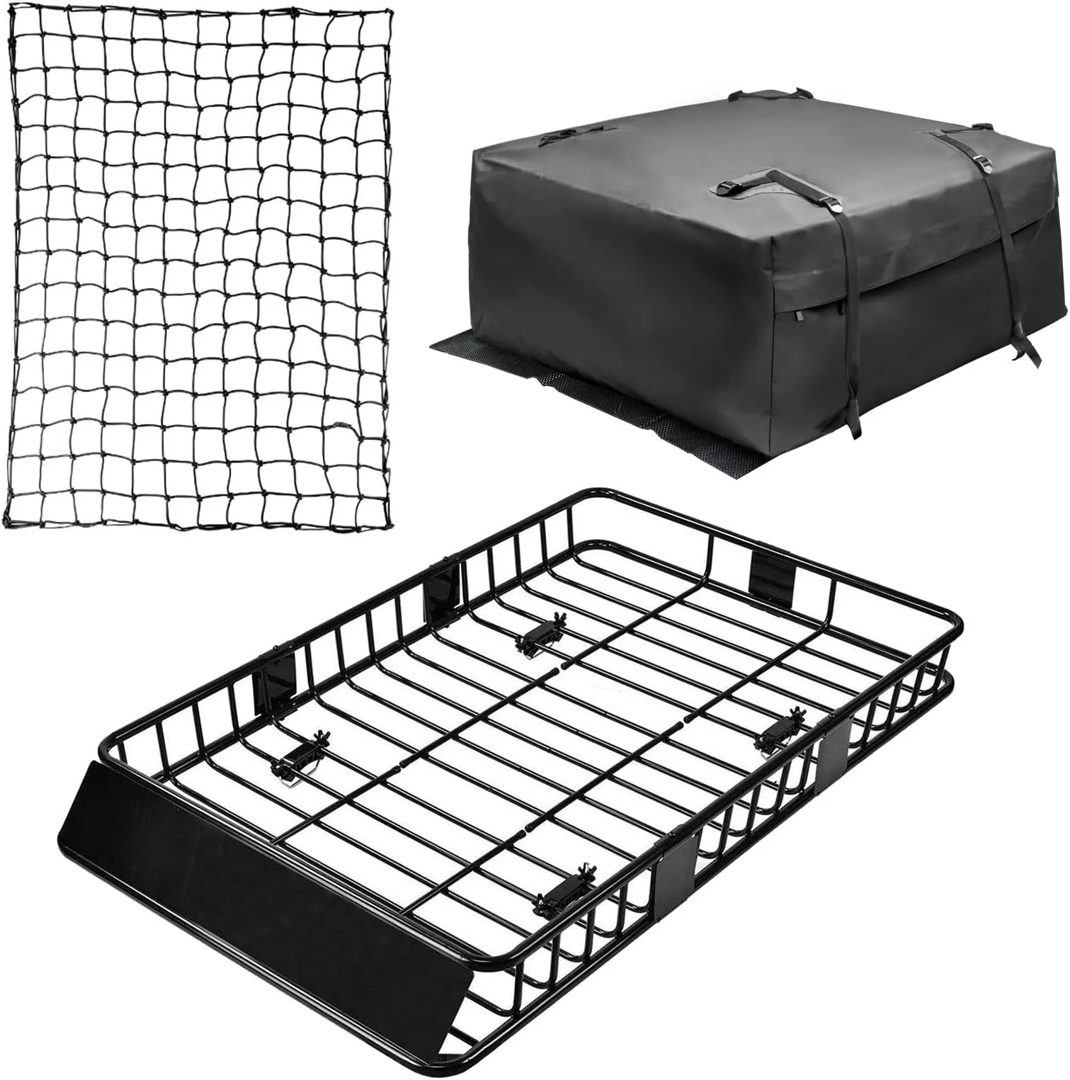 Weatherproof Roof Cargo Carrier Basket Bag - view 3