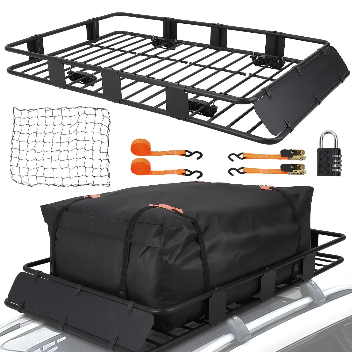 Weatherproof Roof Cargo Carrier Basket Bag - view 4