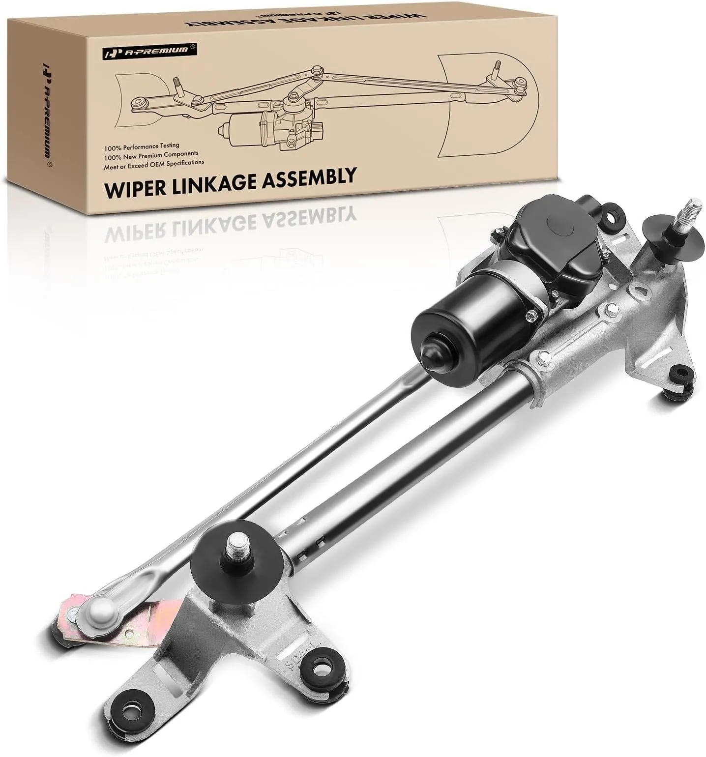 Windshield Wiper Motor & Linkage Transmission - view 2